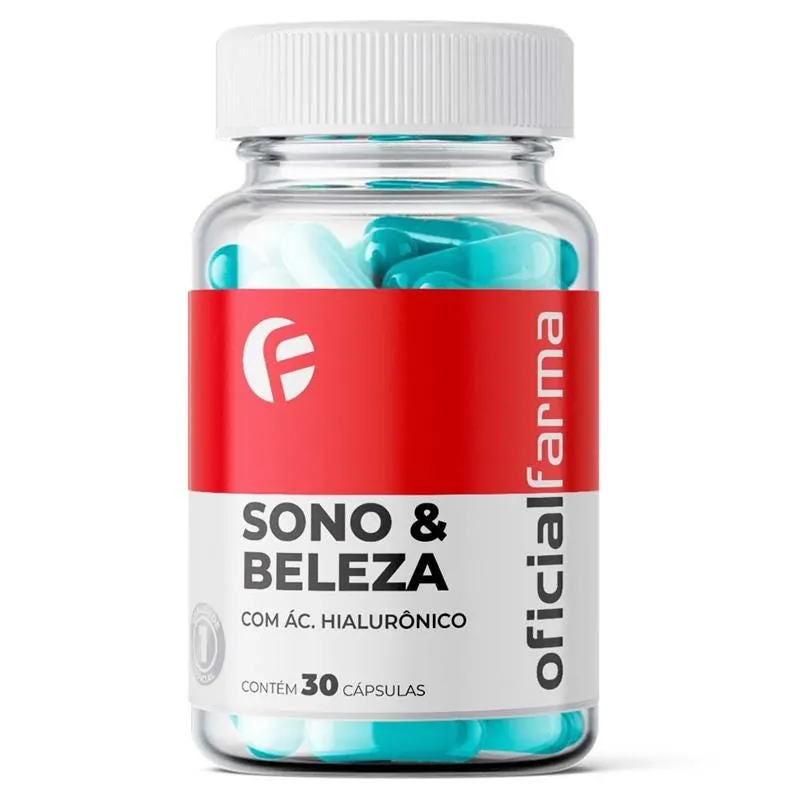 Sono & Beleza (Melatonina + Ác. Hialurônico) 30 Cápsulas