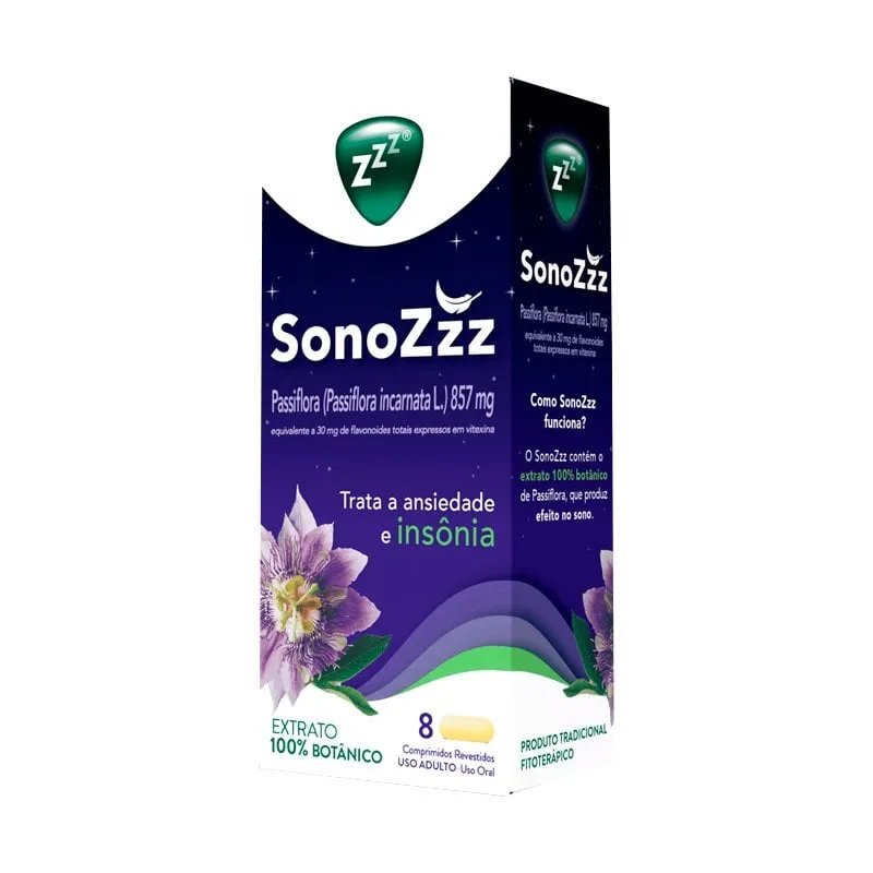 Sonozzz Passiflora 8 Comprimidos