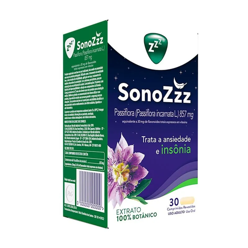 Sonozzz Passiflora 8 Comprimidos Revestidos