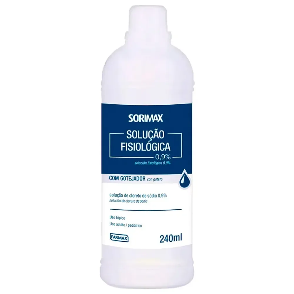 Soro Fisiolológico Farmax 240ml