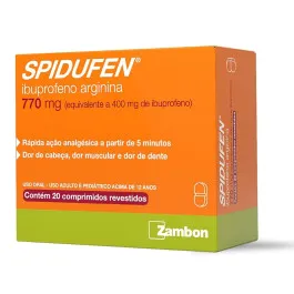 Spidufen 770mg - 10 Comprimidos