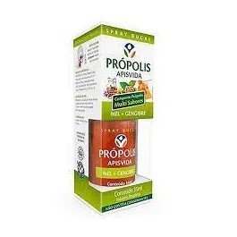 Spray Bucal de Própolis Apis Vida Propoflex - Própolis + Mel + Gengibre 35ml