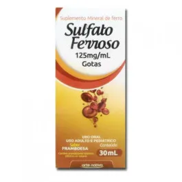 Sulfato Ferroso 125mg/ml 30ml - Arte Nativa
