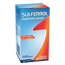 Sulferrol 250mg 50 Comprimidos