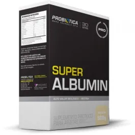 Albumina Probiótica - Super Albumin - Sabor Baunilha 500g
