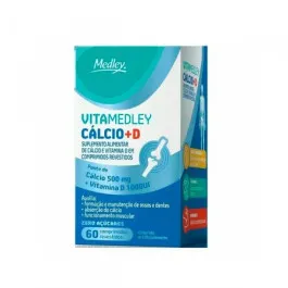 Vitamedley Cálcio + D 60 Comprimidos