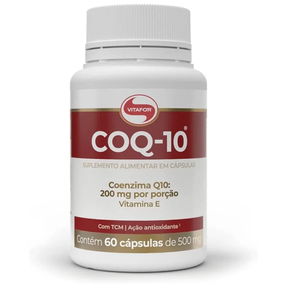 Suplemento Alimentar Vitafor Coenzima Q10 60 Cápsulas