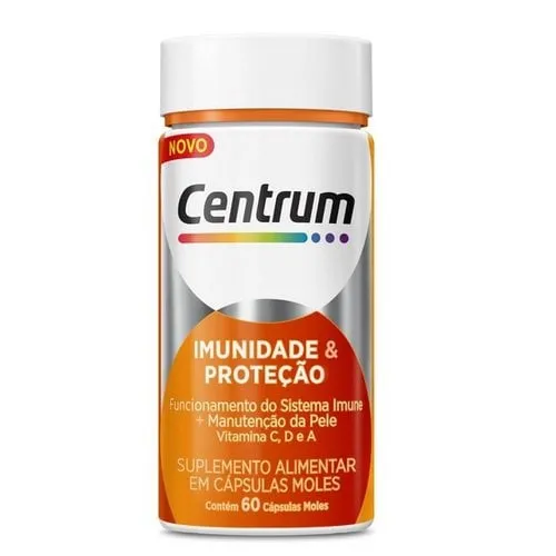 Suplemento Vitamínico Centrum Imunidade & Proteção 60 Cápsulas
