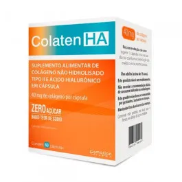 Colágeno Tipo 2 - Colaten HA 60 Cápsulas - Marjan Farma