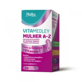 VitaMedley Mulher A-Z 30 Cápsulas