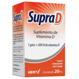 Vitamina D - Supra D 200UI Gotas - 20ml