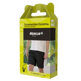 Suspensório Escrotal G Mercur Preto
