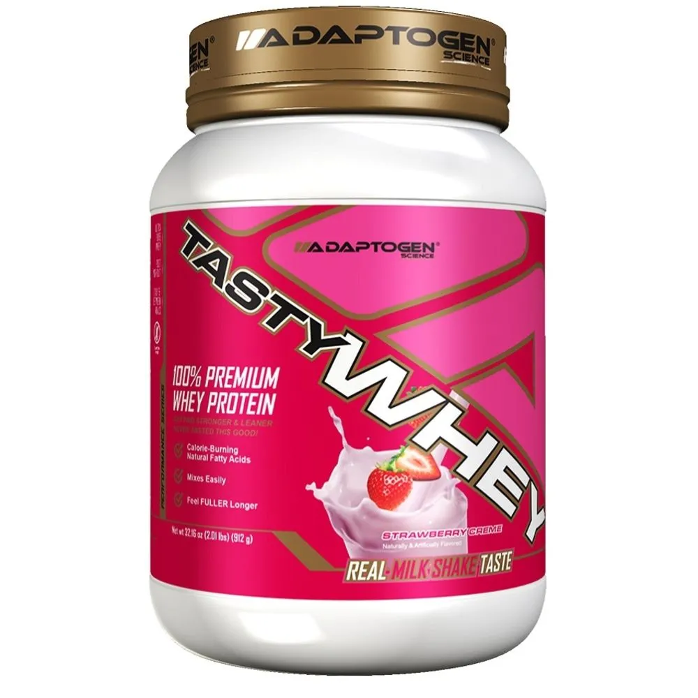 Tasty Whey 3w Morango Gourmet 912g - Adaptogen