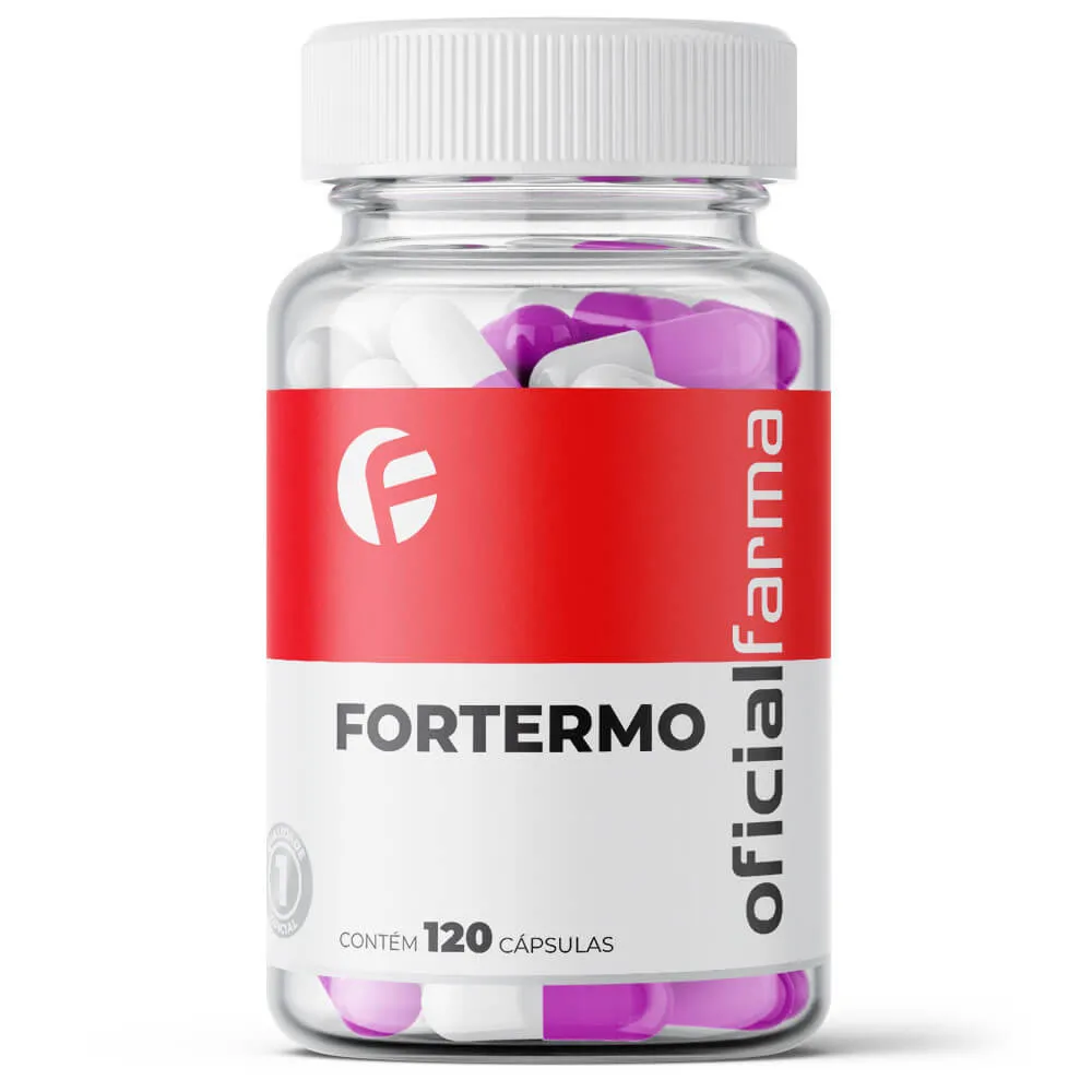 Termogênico Sem Cafeína "Fortermo" 120 Cápsulas