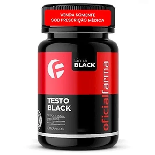 Testo Black 60 cápsulas