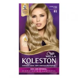 Tintura de Cabelo Koleston 81 Louro Cinza Claro 1 Unidade