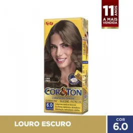 Tintura de Cabelo Cor&Ton 6.0 Louro Escuro 1 Unidade