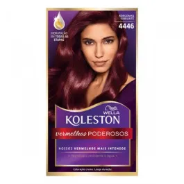 Tintura de Cabelo Koleston 4446 Borgonha Vibrante 1 Unidade