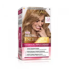 Tintura de Cabelo Imédia Excellence Creme 7.3 Louro Dourado L'Oréal Paris 1 Unidade