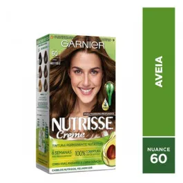 Tintura de Cabelo Ganier Nutrisse 60 Aveia Louro Escuro 1 Unidade
