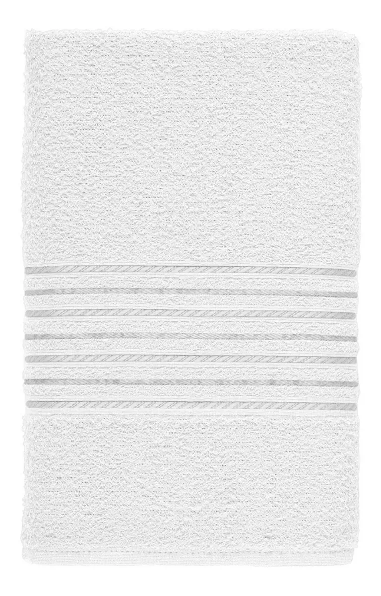Toalha De Rosto Teka Branca 40x65