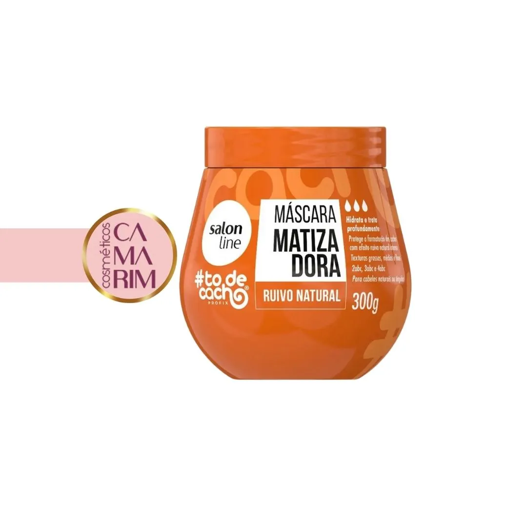 #TODECACHO MÁSCARA CONDICIONANTE MATIZ RUIVO NATURAL