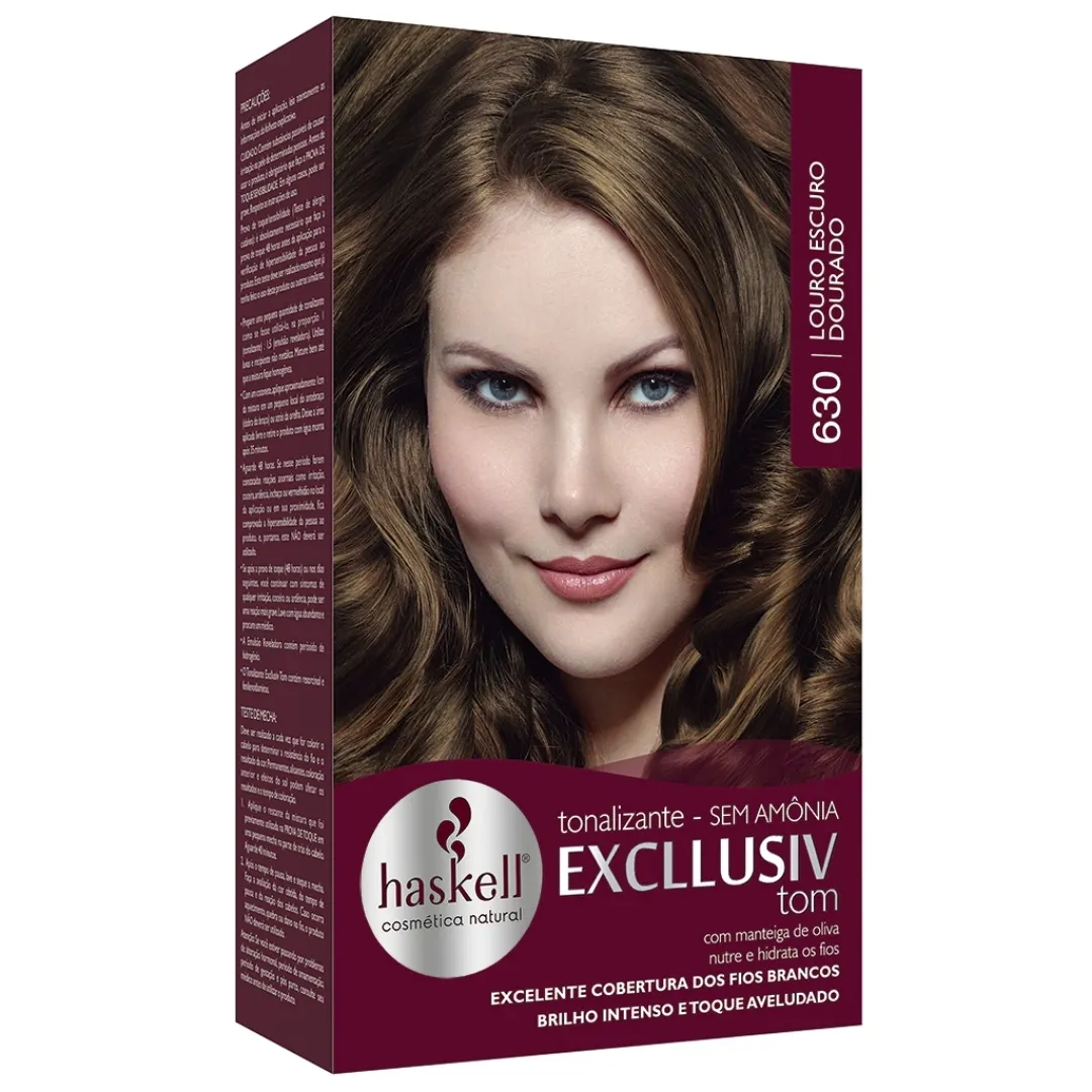 TONALIZANTE 630 LOURO ESCURO DOURADO HASKELL