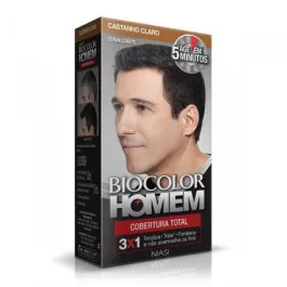 Tonalizante Masculino Biocolor Castanho Claro 1 Unidade