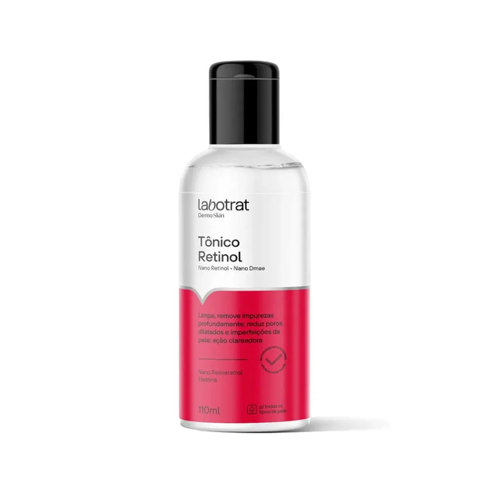 Tônico Facial Retinol Clareadora Dermo Skin Labotrat 110ml
