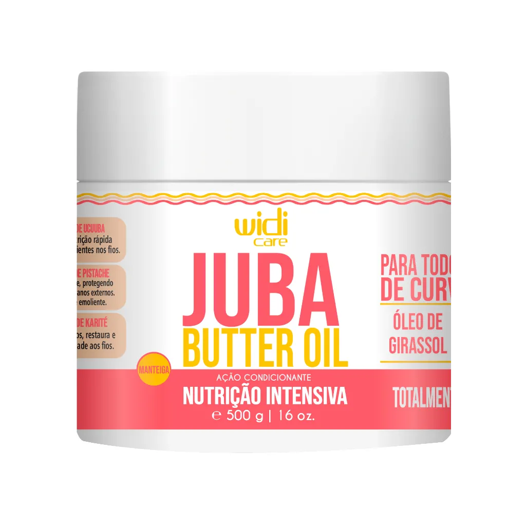 Tratamento Capilar Nutrição Intensiva Butter Oil Widi Care Juba 500g