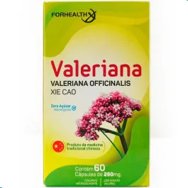 Valeriana 250mg Forhealth - 60 Cápsulas