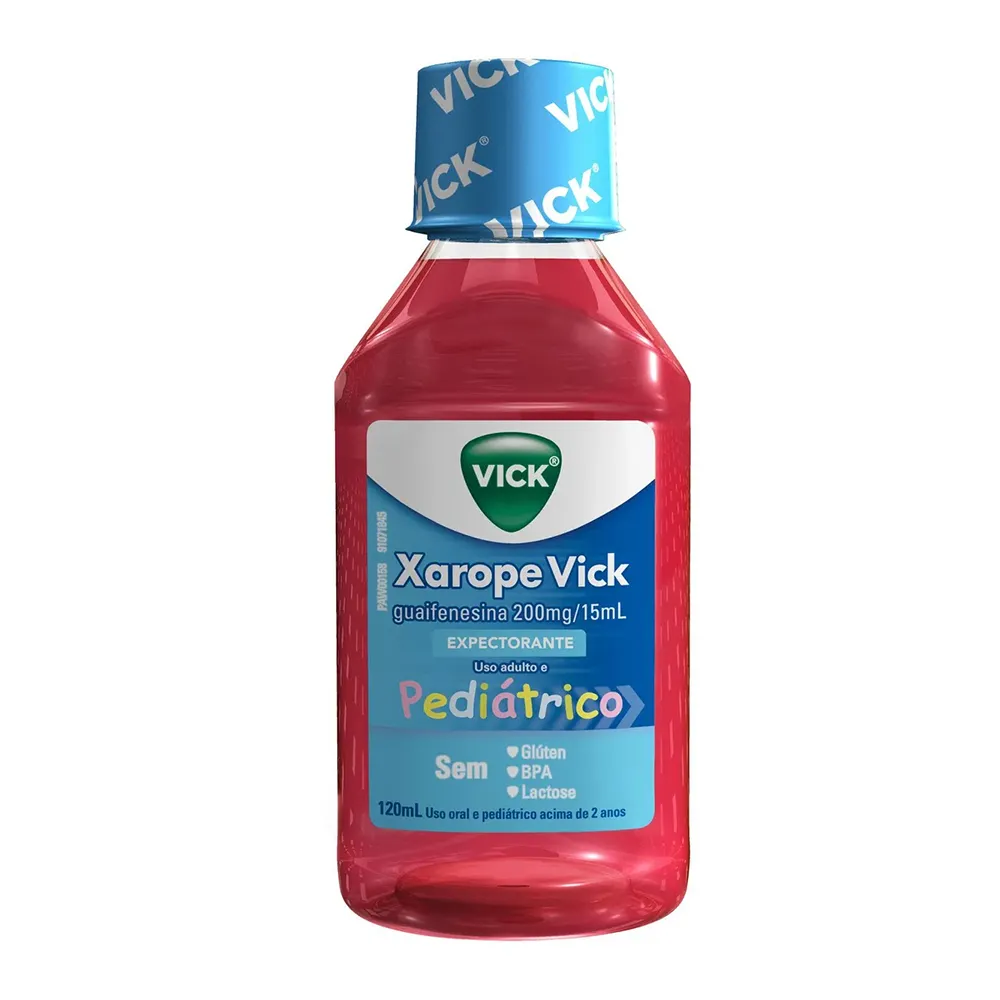 Vick Pediátrico Xarope Expectorante com 120ml