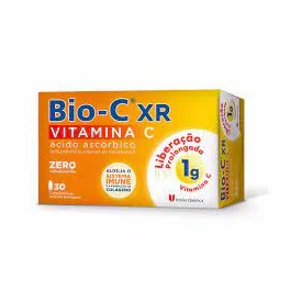 Vitamina C Bio-C XR 1g com 30 Comprimidos