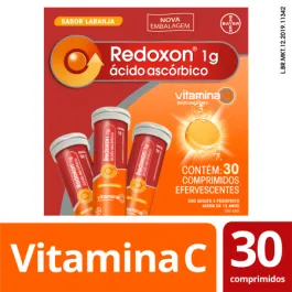 Vitamina C Redoxon 1G 30 Comprimidos Efervescentes