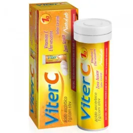 Vitamina C ViterC 1G 10 Comprimidos Efervescentes