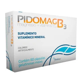 Vitamina Pidomag B3 60 Cápsulas - Baldacci