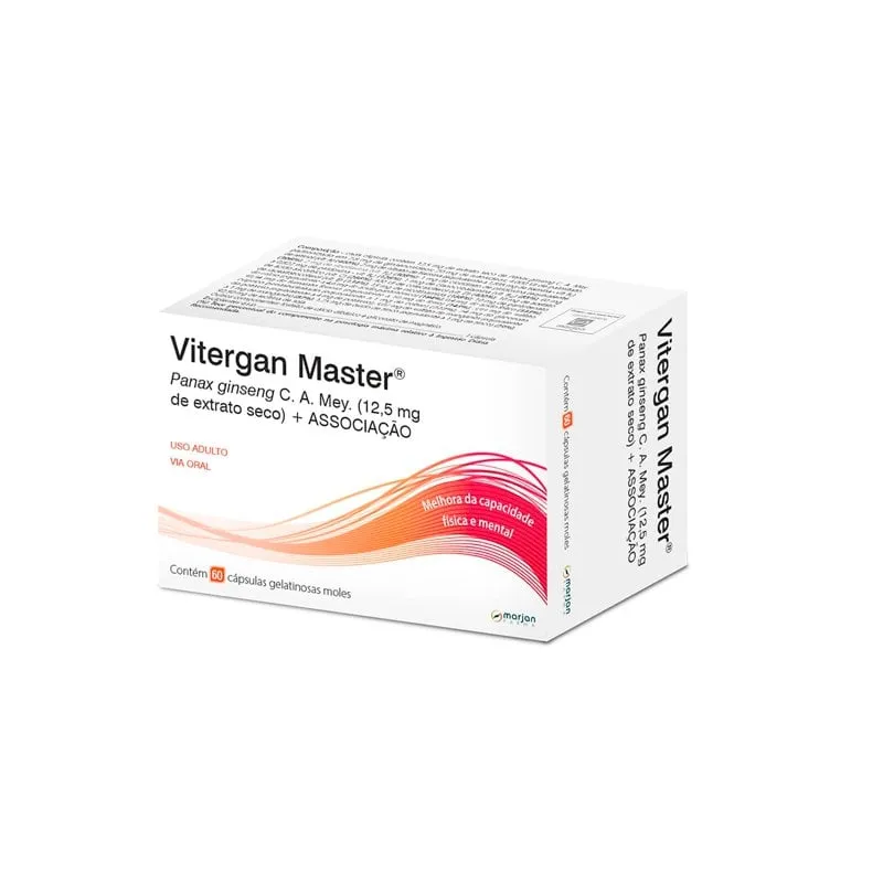 Vitergan Master 60 Cápsulas Gelatinosas
