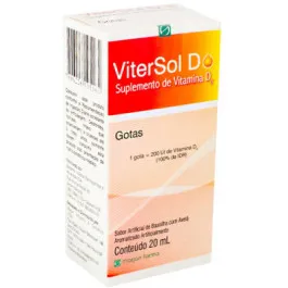 Vitamina D - Vitersol D 200UI Gotas - 20ml