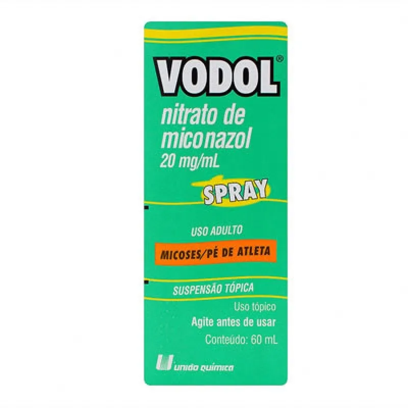 Vodol 20mg/mL, frasco spray com 60mL de suspensão de uso dermatológico