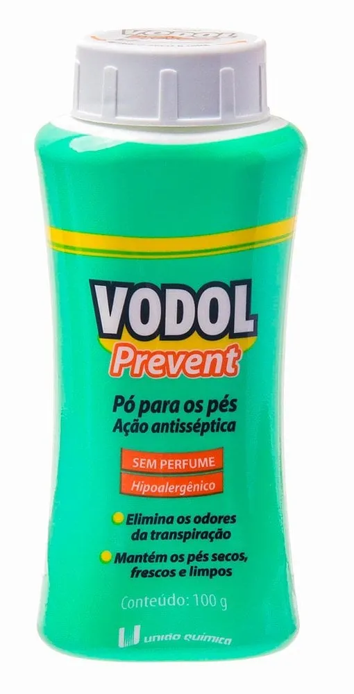 Vodol Prevent Sem Perfume Frasco 100gr