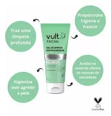 VULT GEL DE LIMPEZA FACIAL ANTIOLEOSIDADE 85GR