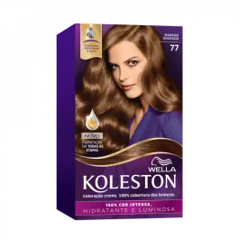 Tintura de Cabelo Koleston 77 Marron Dourado 1 Unidade