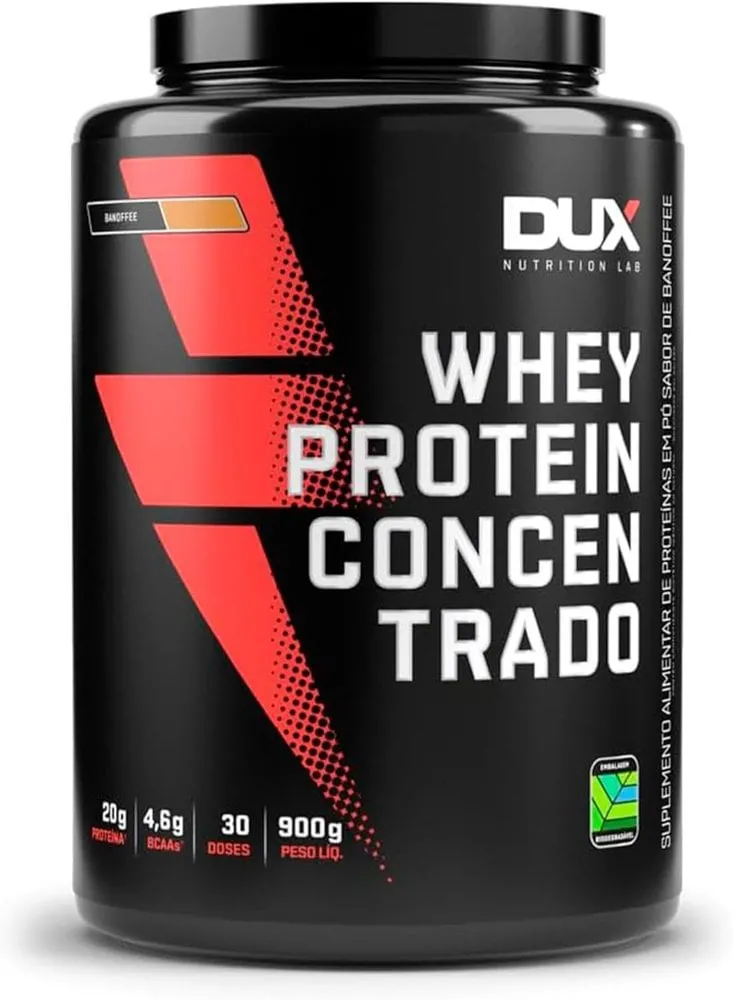 Whey Protein Concentrado Banofee Pote 900g