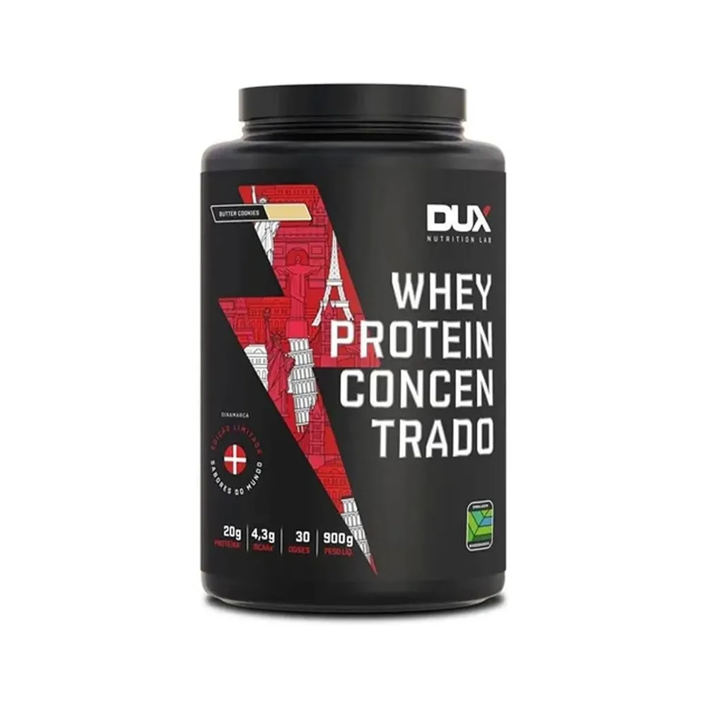 Whey Protein Concentrado Butter Cookies Dinamarca 900g