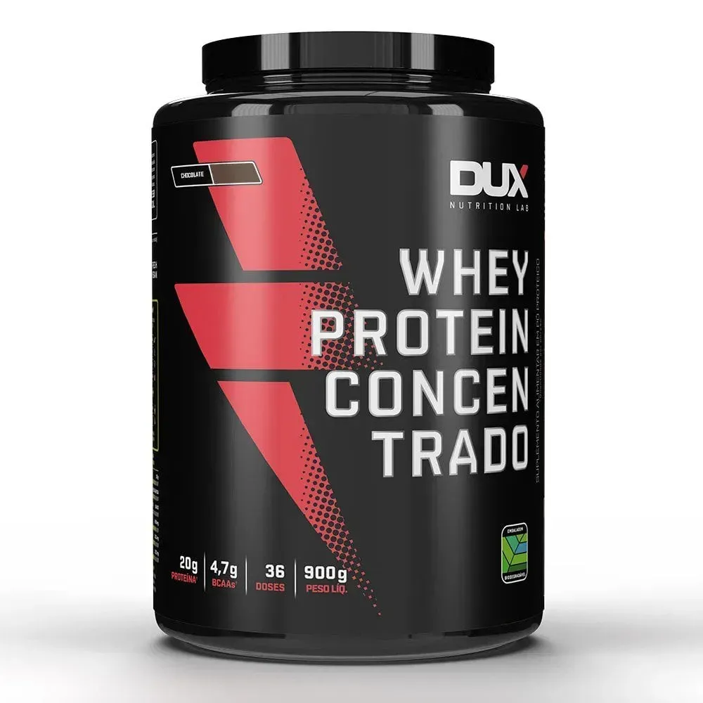 Whey Protein Concentrado Dux 900g Chocolate