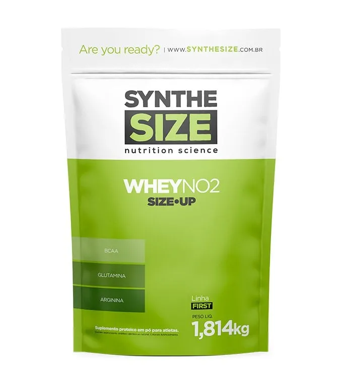 Whey Concentrado No2 1,8kg chocolate - Synthesize