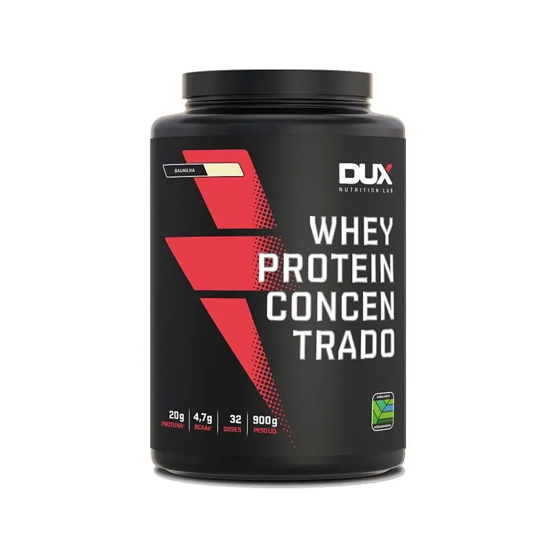 Whey Dux Concentrado Baunilha 900g
