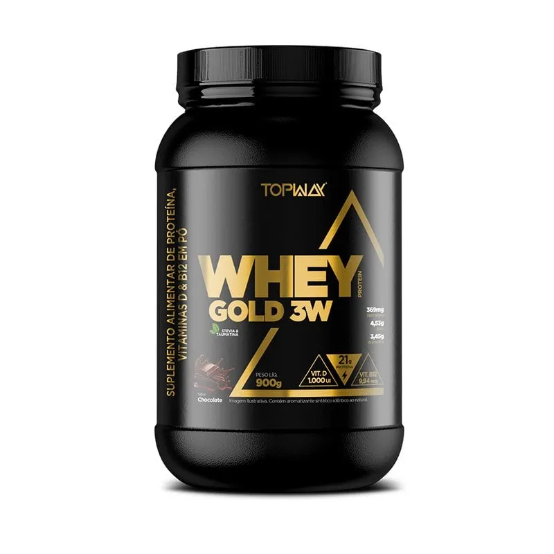 Whey Topway 3W Gold Chocolate 900g