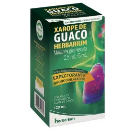 Xarope de Guaco Herbarium 0,5ml/5ml - 120ml