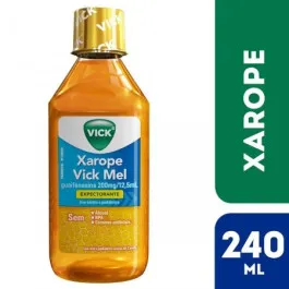 Vick Xarope 16mg/ml - Sabor Mel com 240ml